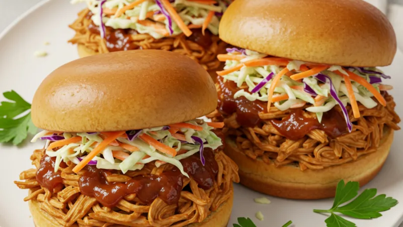 Vegan Jackfruit Pulled Pork Sandwich Recipe