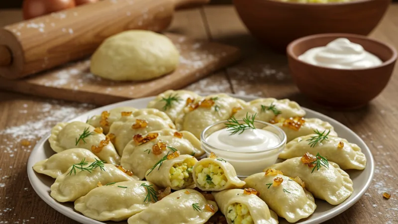 Original polnische Pierogi Rezept