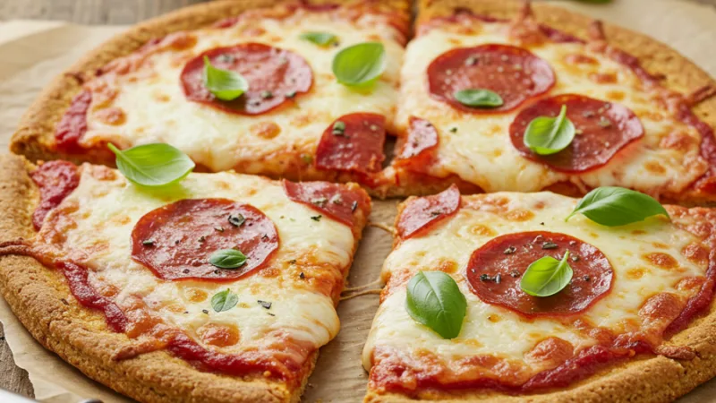 Pizza chetogenica ricetta
