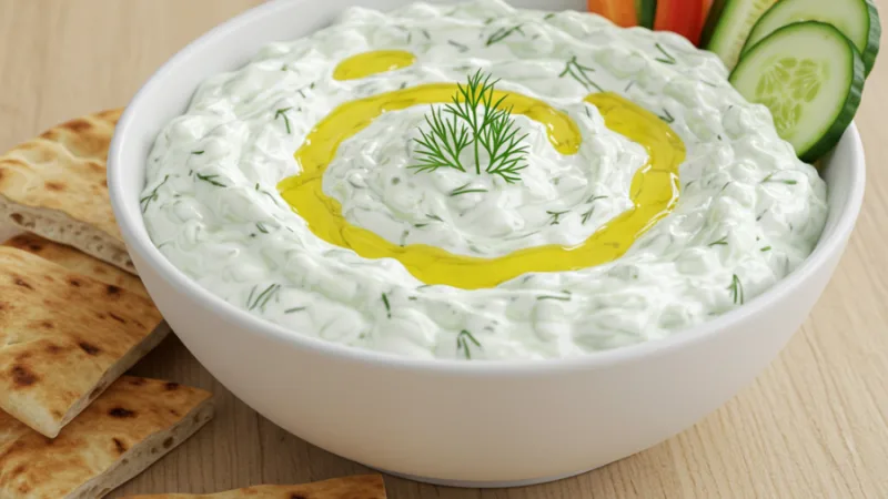 Classic Greek Tzatziki Sauce