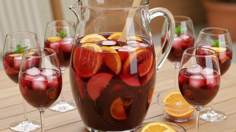 Klassische Spanische Sangria