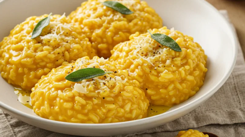 Risotto Crémeux au Potiron