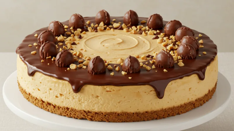 Recette facile de cheesecake au beurre de cacahuète