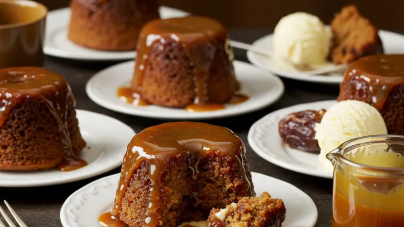 Homemade British Sticky Toffee Pudding