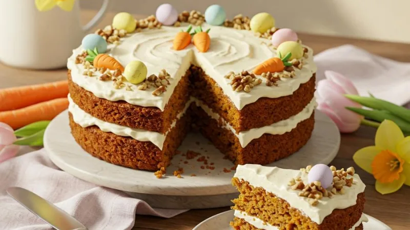 Beste gulrotkakeoppskrift til påske