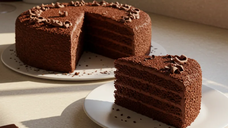 Recette de gâteau au chocolat classique