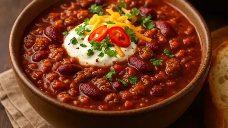 Chili con carne facile