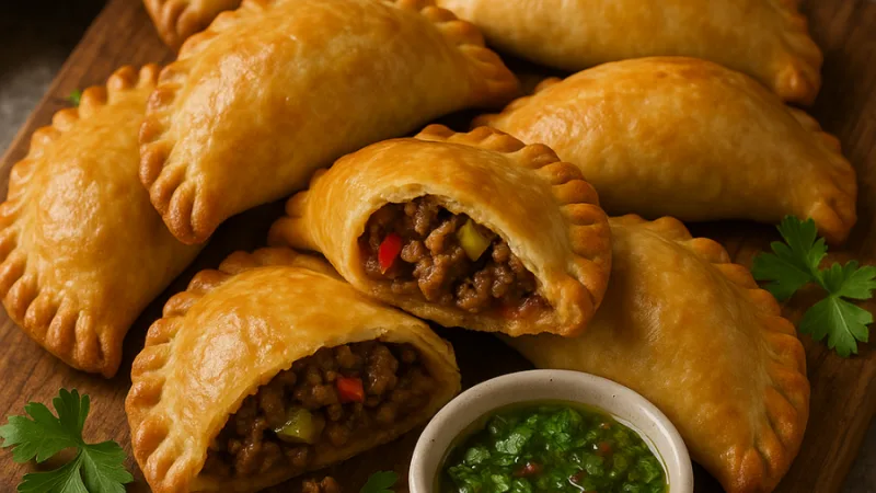 Einfache und leckere Rindfleisch-Empanadas