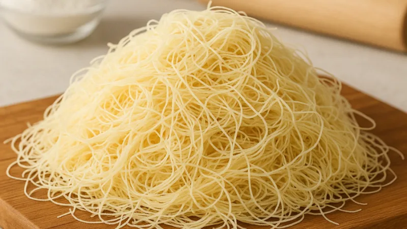 Hausgemachtes Kadayif-Nudeln Rezept