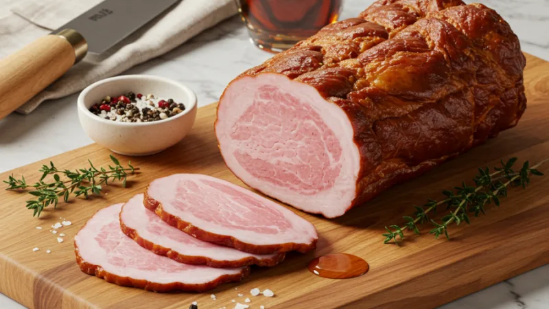 Recette de bacon canadien