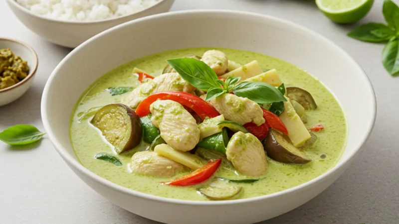 Thai Green Curry with Chicken