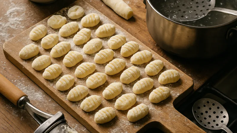 Gnocchis de pomme de terre à l'italienne