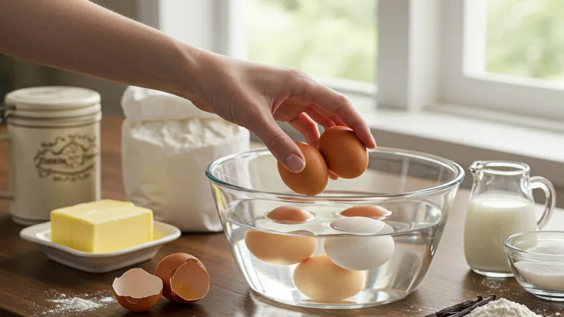 Why Egg Temperatures Matter in Baking