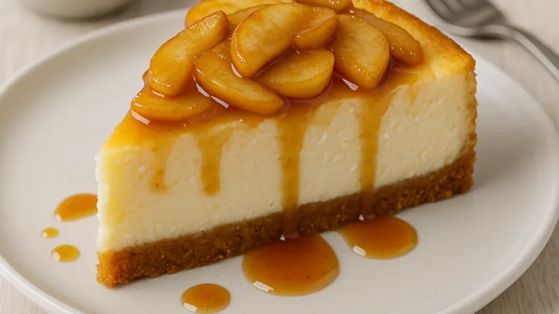 Jabolčni cheesecake