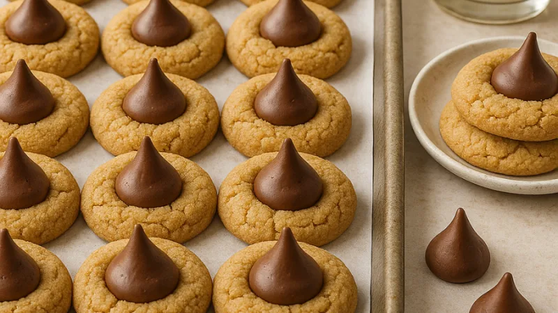 Biscuits au beurre de cacahuète et chocolat faciles