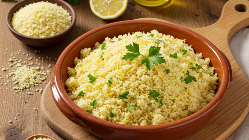 How to Cook Couscous Light and Fluffy