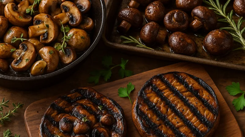 Como cozinhar cogumelos