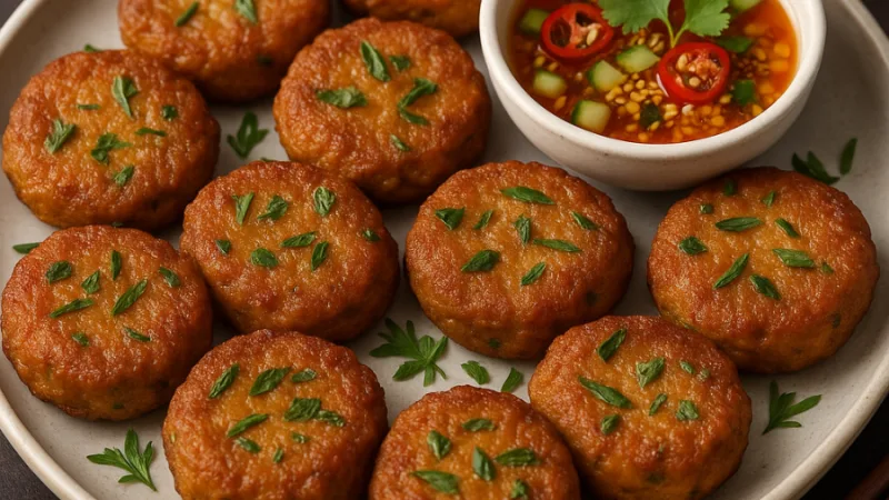 Croquettes de poisson thaï