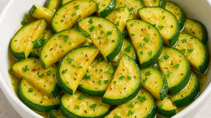 Hvitløkssmør squash