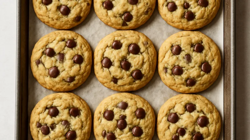 Glutenfrie chocolate chip cookies
