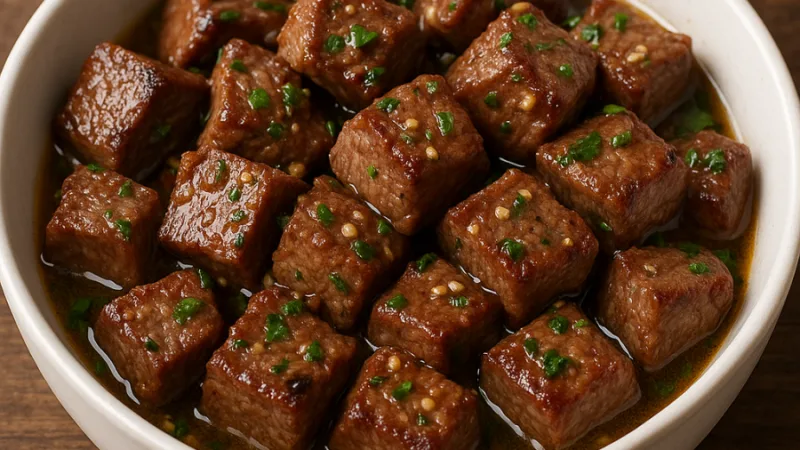 Garlic Butter Steak Bites