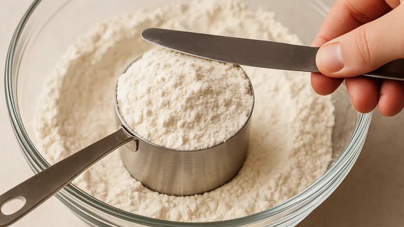 How to Measure Flour the Right Way