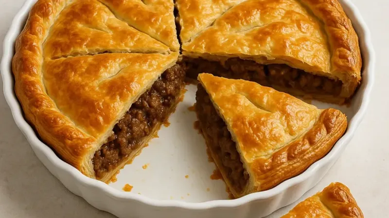 Australischer Rindfleisch-Pie