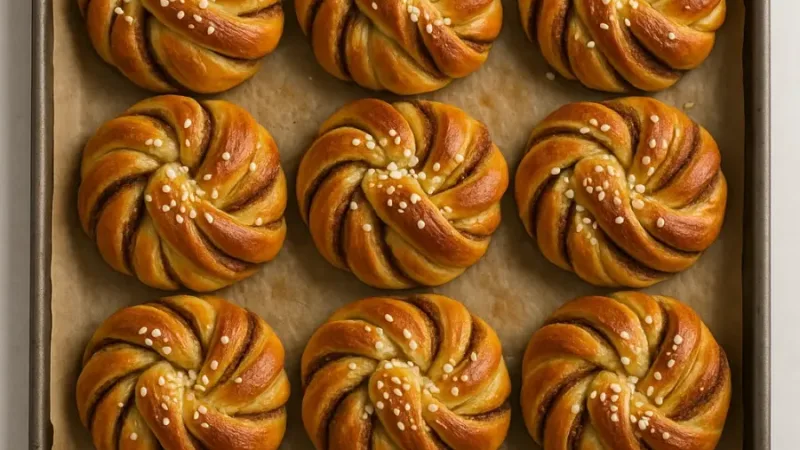 Classic Swedish Cinnamon Buns (Kanelbullar)