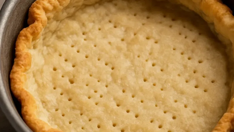 Why does pie crust shrink while baking?