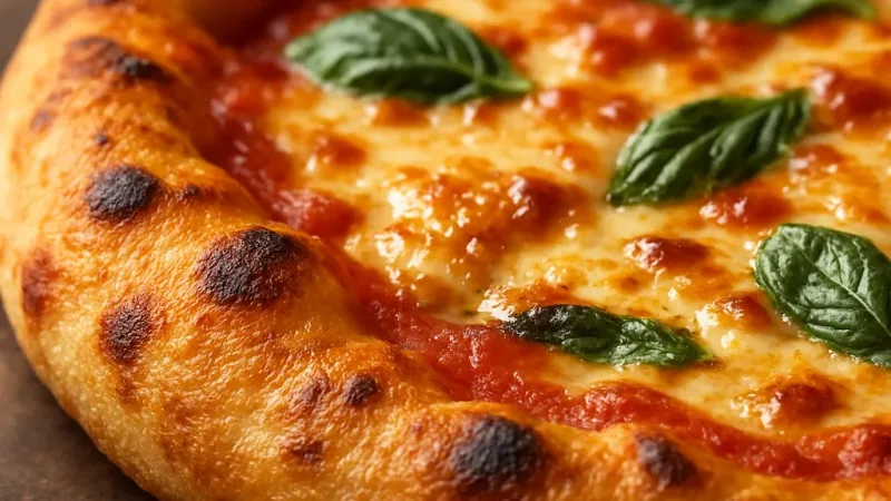 How to Bake Pizza with a Golden Brown Crust