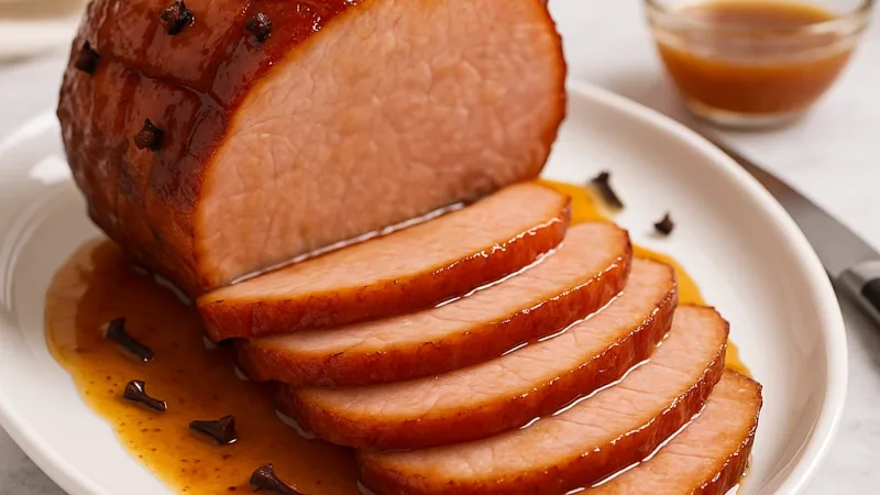 Julskinka med nejlika – enkel griljering