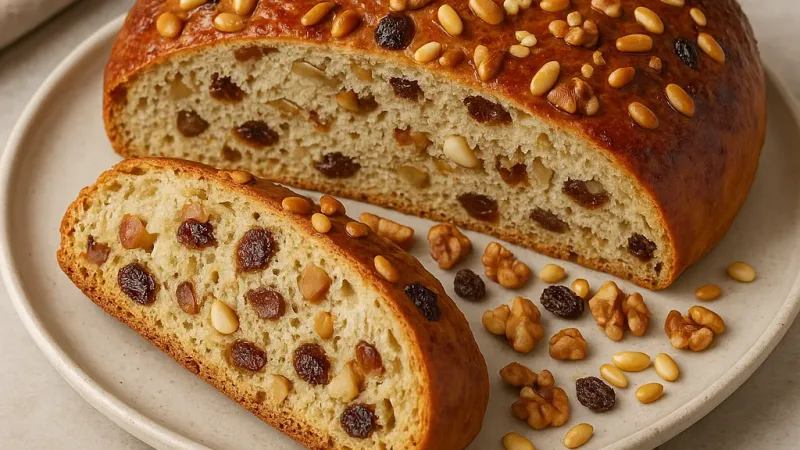 Enkel Piada dei Morti – traditionellt italienskt sött bröd