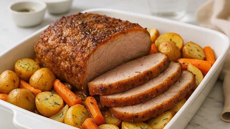 Nackenbraten aus dem Ofen: zart und saftig