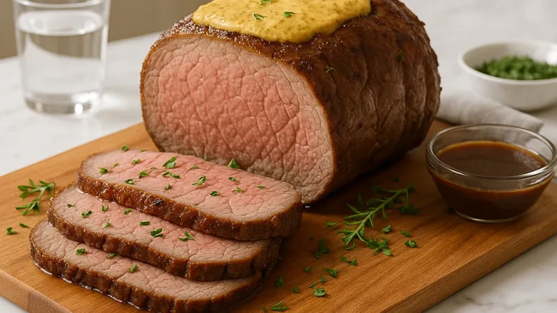 Saftig rostbiff till jul – enkelt recept i ugn
