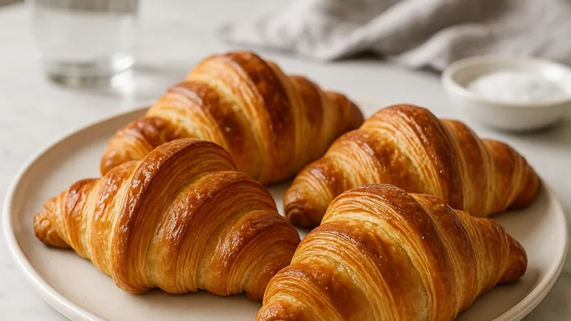 Receta de croissants caseros