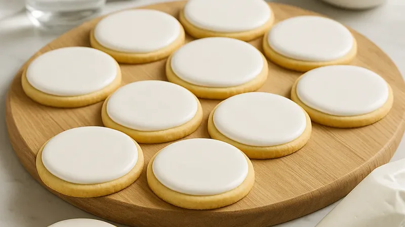 Royal icing-oppskrift – melisglasur som stivner glatt