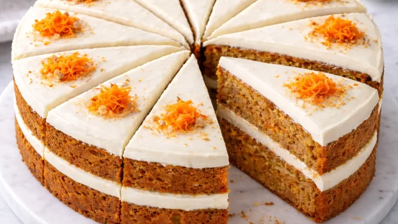 A Melhor Receita de Bolo de Cenoura