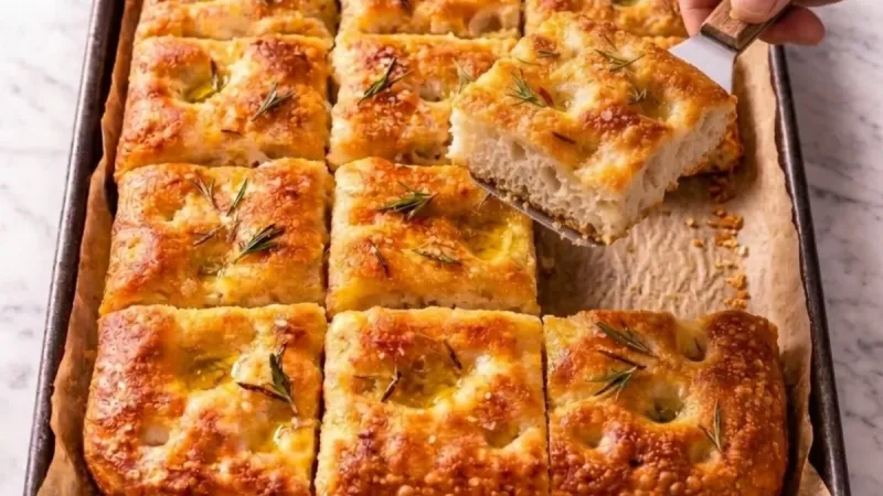 Receita Autêntica de Focaccia Italiana