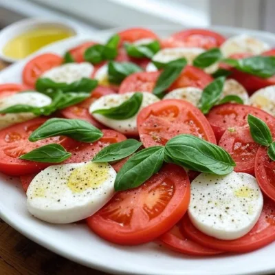 Recette Salade Caprese