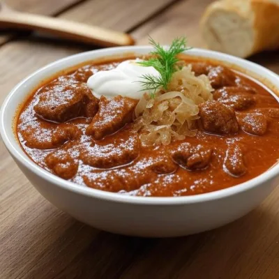 Recette authentique du goulash de Szegedin