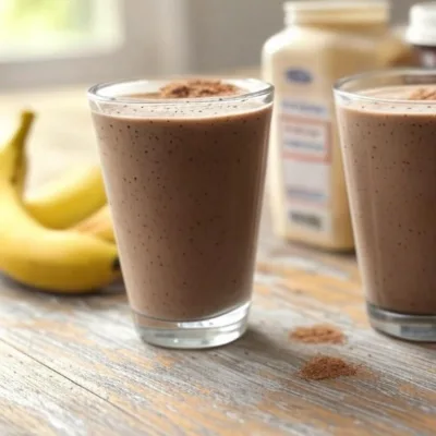 Shake de Proteína de Chocolate