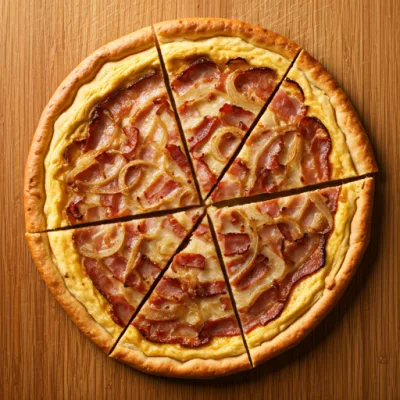 Enkle Hjemmelagde Flammkuchen