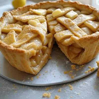 Tarte aux Pommes Classique de Grand-Mère avec Pâte Feuilletée