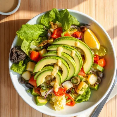 Recette de Salade d'Avocat Saine