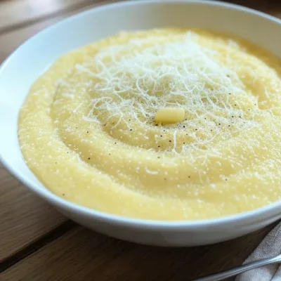 Receita de Polenta Cremosa