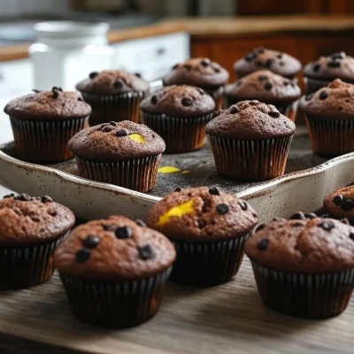 Receita de Muffins de Chocolate