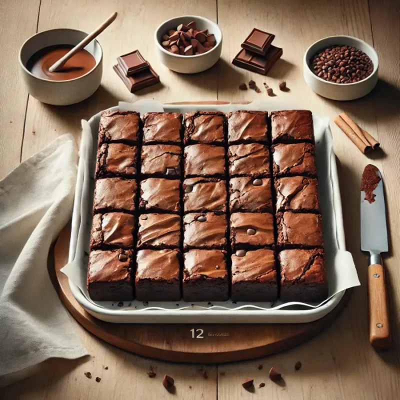 Brownies fondants sans gluten