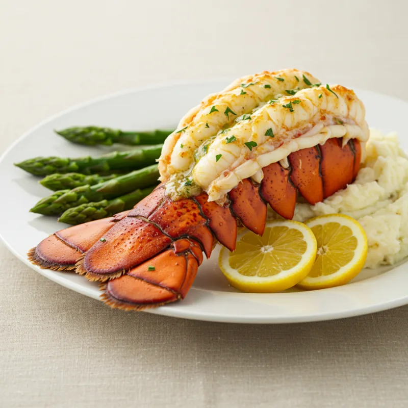 Gebackenes Hummerschwanz-Rezept