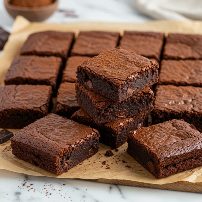 Délicieux Brownies Américains
