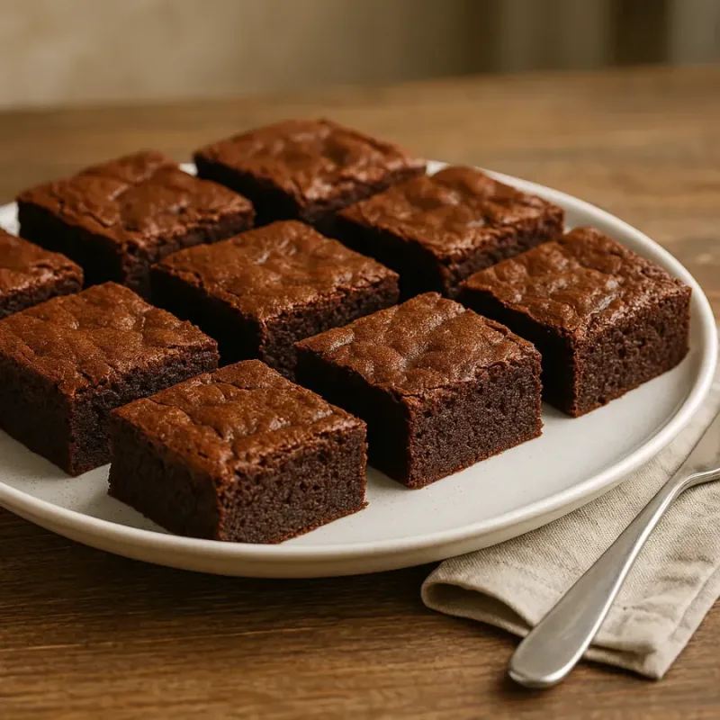 Helppo kotitekoinen brownie-resepti